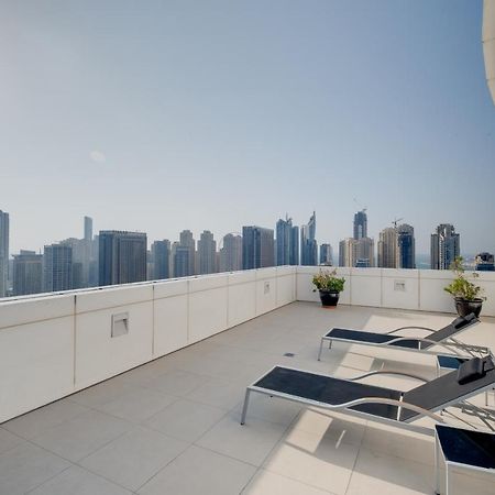 Luxury Apt - Rooftop Pool - City View Dubai Exterior foto