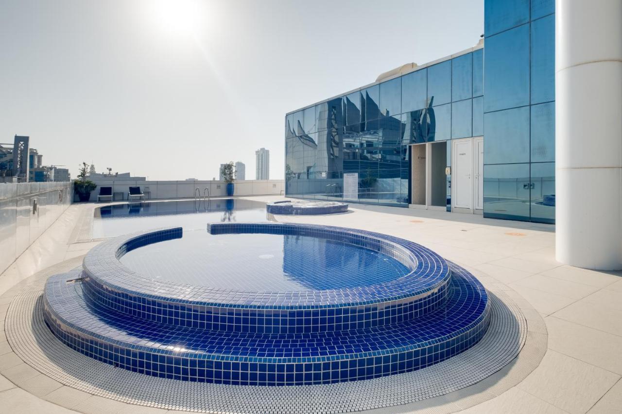 Luxury Apt - Rooftop Pool - City View Dubai Exterior foto