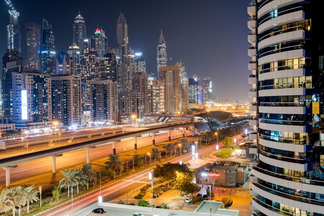 Luxury Apt - Rooftop Pool - City View Dubai Exterior foto